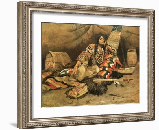 Keeoma-Charles Marion Russell-Framed Art Print