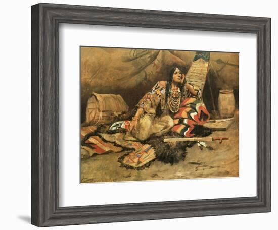 Keeoma-Charles Marion Russell-Framed Art Print