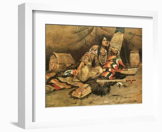 Keeoma-Charles Marion Russell-Framed Art Print