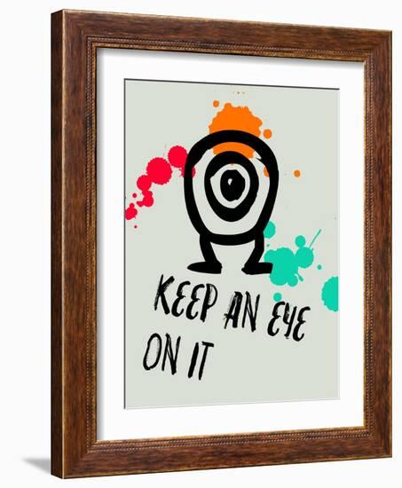 Keep an Eye on it 1-Lina Lu-Framed Art Print