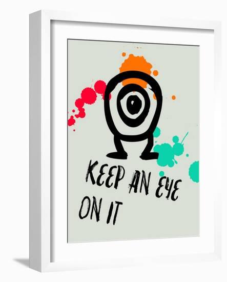 Keep an Eye on it 1-Lina Lu-Framed Art Print