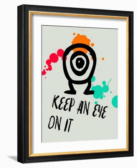 Keep an Eye on it 1-Lina Lu-Framed Art Print