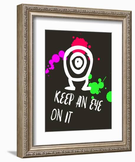 Keep an Eye on it 2-Lina Lu-Framed Art Print