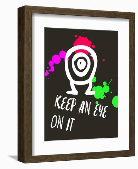 Keep an Eye on it 2-Lina Lu-Framed Art Print