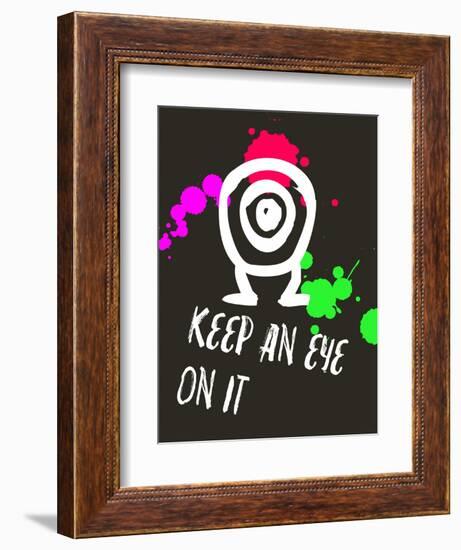 Keep an Eye on it 2-Lina Lu-Framed Art Print