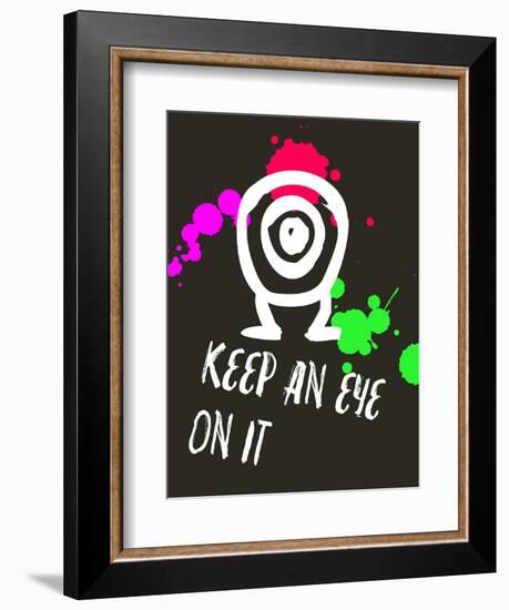 Keep an Eye on it 2-Lina Lu-Framed Art Print