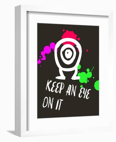 Keep an Eye on it 2-Lina Lu-Framed Art Print