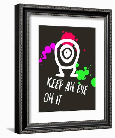 Keep an Eye on it 2-Lina Lu-Framed Art Print