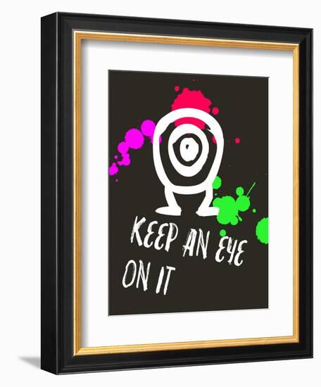 Keep an Eye on it 2-Lina Lu-Framed Art Print