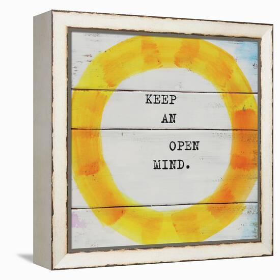 Keep an Open Mind-Mimi Marie-Framed Stretched Canvas