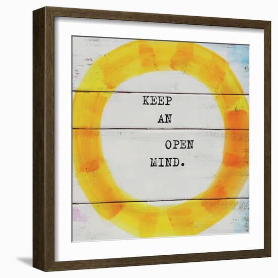 Keep an Open Mind-Mimi Marie-Framed Premium Giclee Print