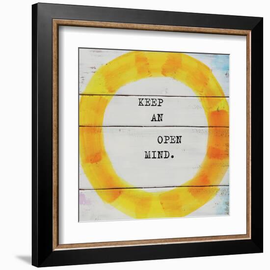 Keep an Open Mind-Mimi Marie-Framed Art Print