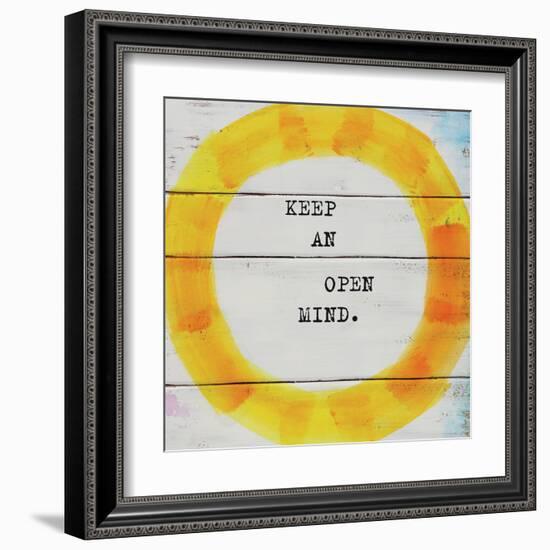 Keep an Open Mind-Mimi Marie-Framed Art Print