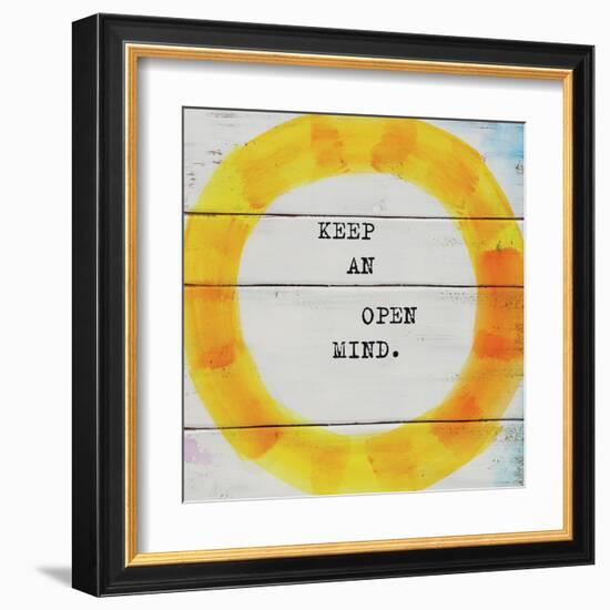 Keep an Open Mind-Mimi Marie-Framed Art Print