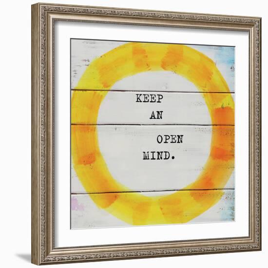 Keep an Open Mind-Mimi Marie-Framed Art Print
