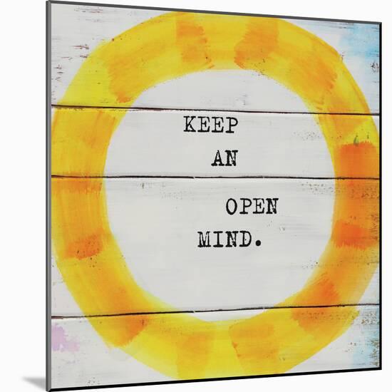 Keep an Open Mind-Mimi Marie-Mounted Art Print