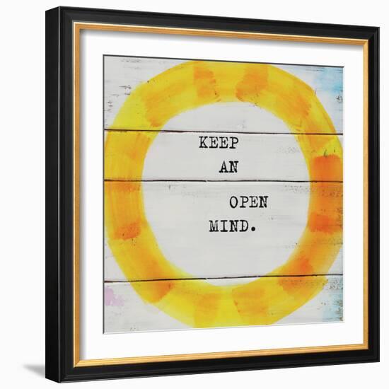 Keep an Open Mind-Mimi Marie-Framed Art Print