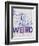 Keep Austin Weird - 1939, Austin Chamber of Commerce, Texas, United States Map-null-Framed Giclee Print