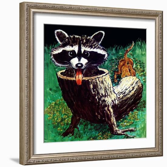 Keep Away - Child Life-Al Michini-Framed Giclee Print