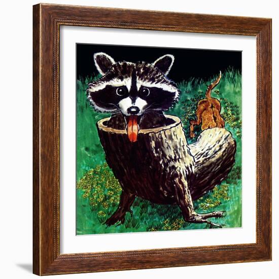 Keep Away - Child Life-Al Michini-Framed Giclee Print