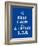 Keep Calm and Allez Les Bleus-Thomaspajot-Framed Art Print