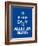 Keep Calm and Allez Les Bleus-Thomaspajot-Framed Art Print