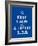 Keep Calm and Allez Les Bleus-Thomaspajot-Framed Art Print