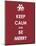 Keep Calm and be Merry-null-Mounted Giclee Print