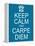 Keep Calm and Carpe Diem-mybaitshop-Framed Stretched Canvas