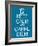 Keep Calm and Carpe Diem-mybaitshop-Framed Art Print