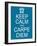 Keep Calm and Carpe Diem-mybaitshop-Framed Art Print