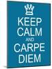 Keep Calm and Carpe Diem-mybaitshop-Mounted Art Print