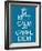 Keep Calm and Carpe Diem-mybaitshop-Framed Art Print