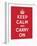 'Keep Calm and Carry On', 1939-English School-Framed Giclee Print