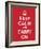 'Keep Calm and Carry On', 1939-English School-Framed Giclee Print