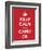 'Keep Calm and Carry On', 1939-English School-Framed Giclee Print