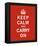 Keep Calm And Carry On II-The Vintage Collection-Framed Stretched Canvas