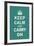 Keep Calm and Carry On-null-Framed Art Print