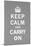 Keep Calm and Carry On-The Vintage Collection-Mounted Art Print