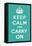 Keep Calm and Carry On-null-Framed Stretched Canvas