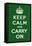 Keep Calm and Carry On-null-Framed Stretched Canvas