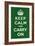 Keep Calm and Carry On-null-Framed Art Print