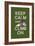 Keep Calm and Climb On-Lantern Press-Framed Art Print