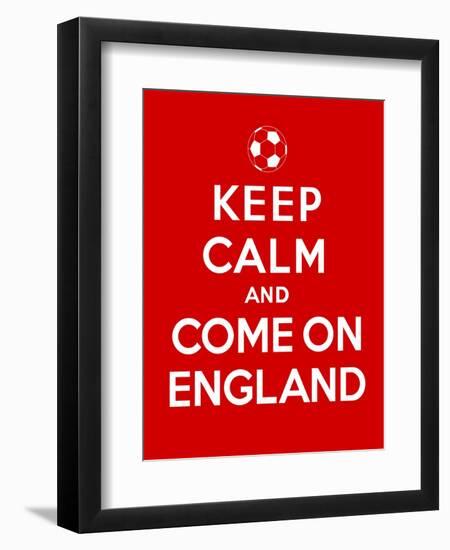 Keep Calm and Come on England-Thomaspajot-Framed Premium Giclee Print