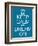 Keep Calm and Dream On-mybaitshop-Framed Art Print