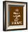 Keep Calm and Eat Chocolate-The Vintage Collection-Framed Art Print