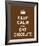 Keep Calm and Eat Chocolate-The Vintage Collection-Framed Giclee Print