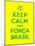 Keep Calm and Forca Brasil-Thomaspajot-Mounted Art Print