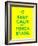 Keep Calm and Forca Brasil-Thomaspajot-Framed Art Print