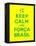 Keep Calm and Forca Brasil-Thomaspajot-Framed Stretched Canvas